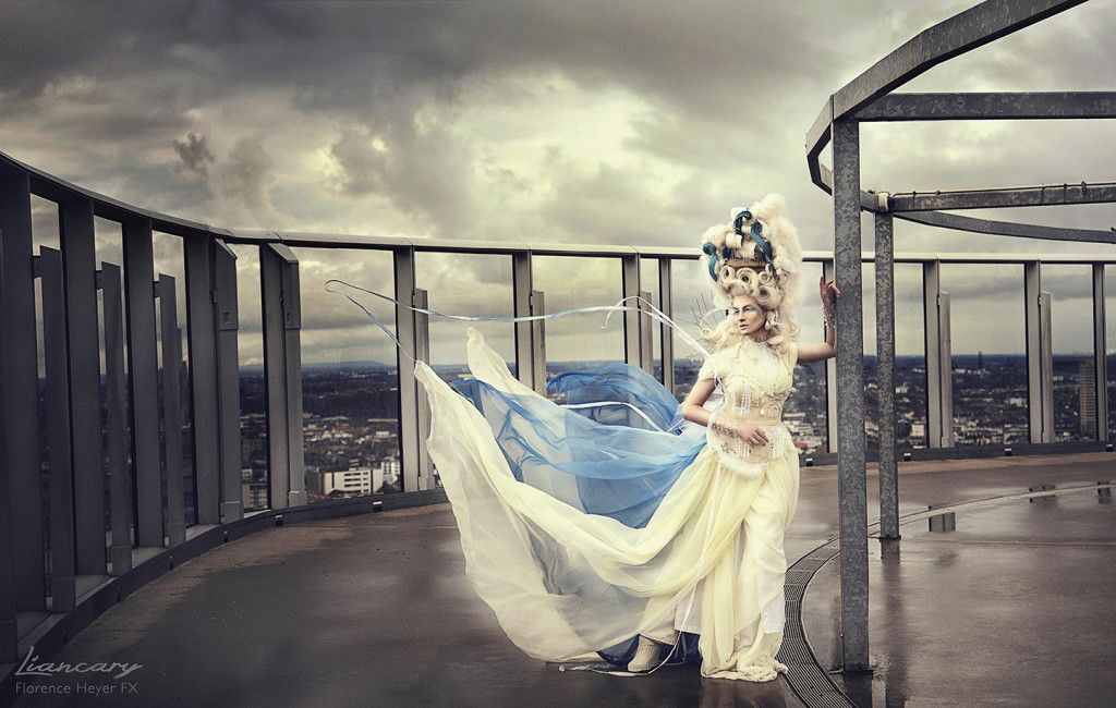 Florence Heyer FX Shooting Beauty Rokoko Liancary epic wind wig